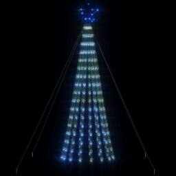 Berkfield Home Beautiful Christmas Tree Light Cone 275 LEDs Blue 180 cm