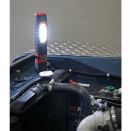Loops 360Ã‚ ° Swivel Inspection Light - 24 SMD & 3W SMD LED - Rechargeable - Red - thumbnail 5