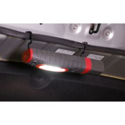 Loops 360Ã‚ ° Swivel Inspection Light - 24 SMD & 3W SMD LED - Rechargeable - Red - thumbnail 4