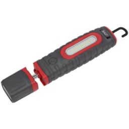 Loops 360Ã‚ ° Swivel Inspection Light - 24 SMD & 3W SMD LED - Rechargeable - Red - thumbnail 1