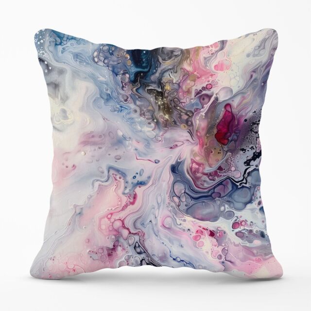 Warren Reed - Designer Ethereal Swirls: Dreams In Motion Cushions - Size: 60 cm x 60 cm - image 1