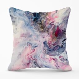 Warren Reed - Designer Ethereal Swirls: Dreams In Motion Cushions - Size: 60 cm x 60 cm - thumbnail 1