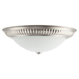 Happy Homewares Modern LED IP44 Flush Ceiling Light in with Movement Sensor in Metallic Silver - thumbnail 5