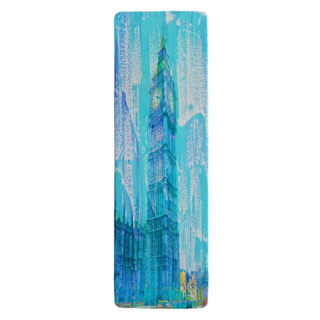 Benjamin Tate Design Crazy Blue Ben Runner Rug in Natural - Size: 67 cm x 230 cm - image 1