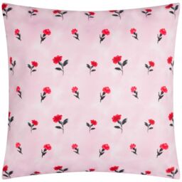 Wylder Cassis Printed Outdoor Cushion in Lilac - Size: 45 cm x 45 cm - thumbnail 3