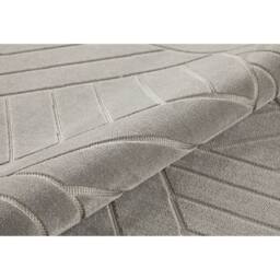 The Rug Shop UK Grey Modern Abstract Polyester Jute Backing Area Rug - Size: 240 cm x 330 cm - thumbnail 3