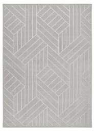 The Rug Shop UK Grey Modern Abstract Polyester Jute Backing Area Rug - Size: 240 cm x 330 cm - thumbnail 5
