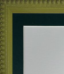 Frames by Post Crown Olive Green with Mount 30 x 30 CM for Image Size 8 x 8 Inch in Dark Olive - thumbnail 2