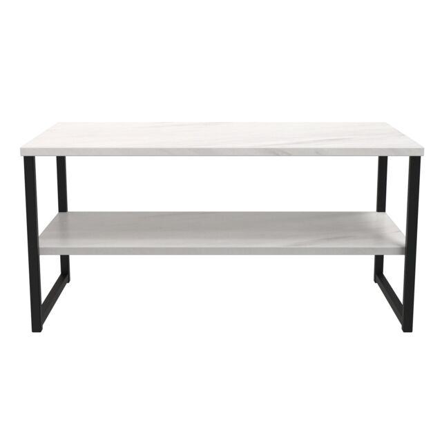 Ready Assembled 2 U Tamworth XXL Coffee Table 1000x500 (Ready Assembled) in Off-White - image 1