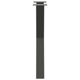 Berkfield Home Dining Table Legs X-Shaped 2 pcs Anthracite 50x(72-73) cm Steel in Black - thumbnail 6