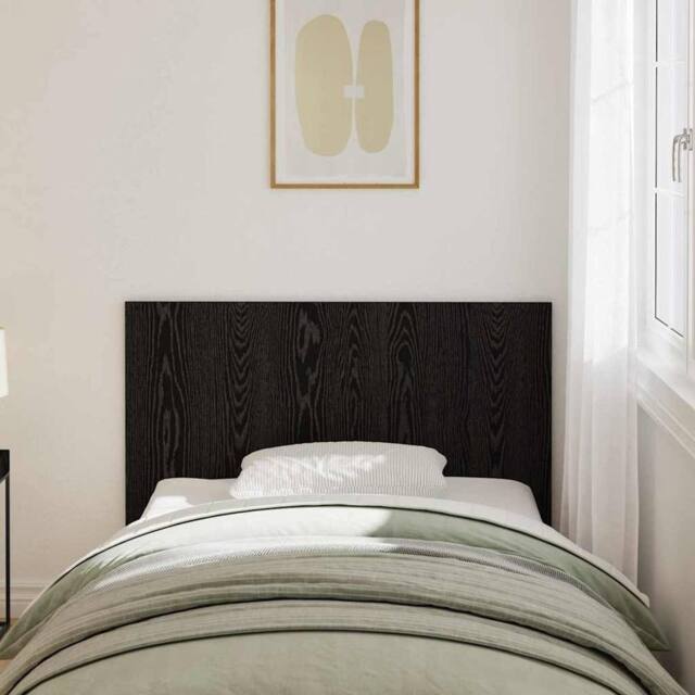 Berkfield Home Classic Bed Headboard Black Oak 120x1, 5x80 cm Engineered Wood - image 1