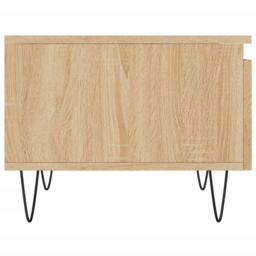 Berkfield Home Coffee Tables 2 pcs Sonoma Oak 50x46x35 cm Engineered Wood in Light Brown - Size: 50 x 46 x 35 cm - thumbnail 8