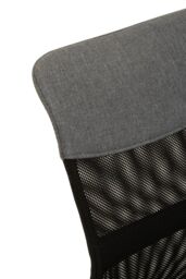 Orsina Home Office Chair With Chrome Arms in Grey - thumbnail 6