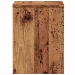 Berkfield Home Bedside Cabinet¬†Old Wood 40x30x40 cm Engineered Wood in Brown - Size: 40 x 30 x 40 cm - thumbnail 6