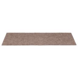 Berkfield Home Stair Mats 10 pcs Brown 65x21x4 cm Needle Punch - Size: Medium - thumbnail 4