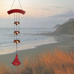 Woodstock Chimes Encore Copper Plated Steel Wind Bells - thumbnail 3