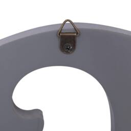 Berkfield Home Wall Mounted Coat Rack FAMILY Grey 74x29.5 cm - thumbnail 5