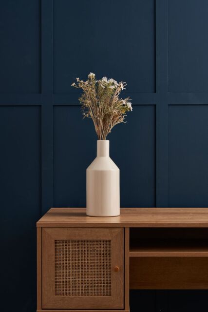 BHS Bottle Ceramic Vase in Cream - image 1