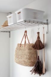 SmartStore d Basket 15' with bamboo lids x2 in White - thumbnail 6