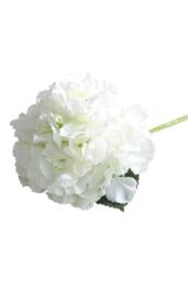 KDMD Short Stem Hydrangea Cream 2 Pack in White - thumbnail 5