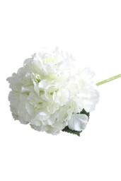 KDMD Short Stem Hydrangea Cream 2 Pack in White - thumbnail 2