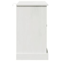 "Berkfield Home Sink Cabinet ""VIGO"" with Doors, 67.5x34x59 cm, made from solid pine wood in White - Size: 67.5x34x59 cm" - thumbnail 7