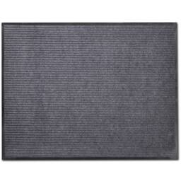 Berkfield Home Grey PVC Door Mat 90 x 60 cm - thumbnail 2