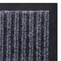Berkfield Home Grey PVC Door Mat 90 x 60 cm - thumbnail 5