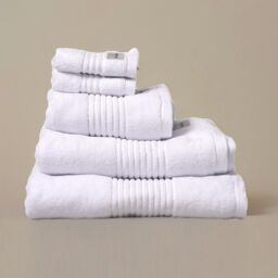 Misona Ultra Soft Bamboo Bath Towel in White - Size: Bath Sheet - thumbnail 1