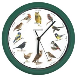 JML Bird Song Clock in White - thumbnail 2