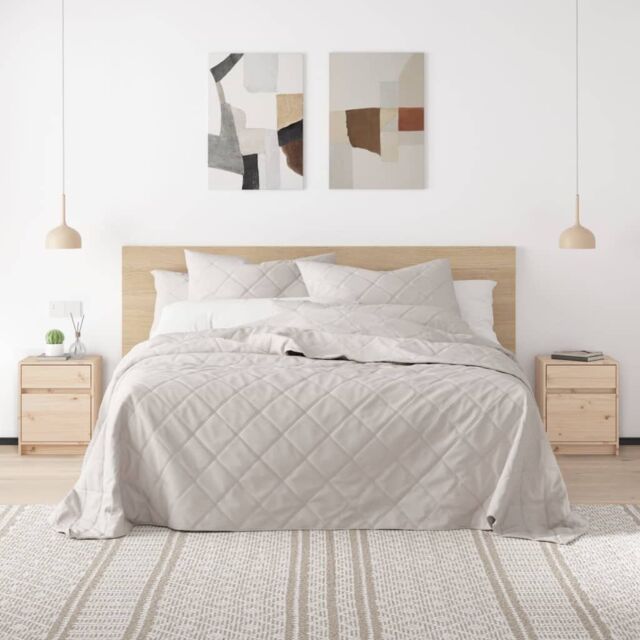 Berkfield Home Bedside Cabinet 40x31x50 cm Solid Pinewood in Brown - Size: 40 x 31 x 50 cm - image 1