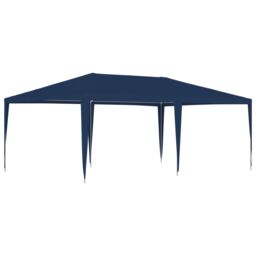 Berkfield Home Party Tent 4x6 m Blue - thumbnail 1