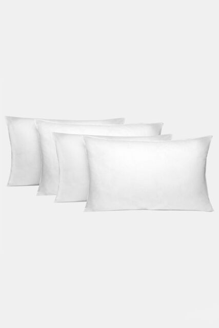 OHS 4 pack Luxury Soft Pillows Hollow Fibre in White - Size: King - image 1