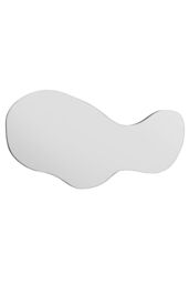 "MirrorOutlet The Lacuna - Frameless Pond Wall Mirror 63"" X 24"" (160CM X 60CM) in Silver - Size: 1 Pack" - thumbnail 6
