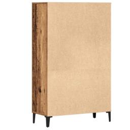 Berkfield Home Highboard Old Wood 70x31x115 cm Engineered Wood in Brown - Size: 70 x 31 x 115 cm - thumbnail 6