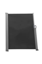 Living and Home 3 x 1.8m Retractable Privacy Side Awning - UV Waterproof Wall-Mounted Shade for Patio, Balcony & Garden, Grey - thumbnail 3