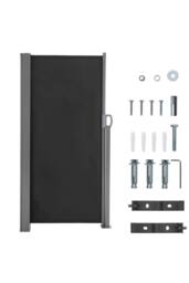 Living and Home 3 x 1.8m Retractable Privacy Side Awning - UV Waterproof Wall-Mounted Shade for Patio, Balcony & Garden, Grey - thumbnail 5