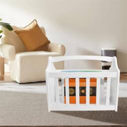 PAWNORA MAGAZINE RACK HOLDER white - thumbnail 4