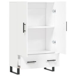 Berkfield Home Highboard White 69.5x31x115 cm Engineered Wood - thumbnail 5