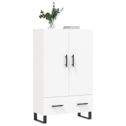 Berkfield Home Highboard White 69.5x31x115 cm Engineered Wood - thumbnail 3