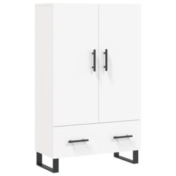 Berkfield Home Highboard White 69.5x31x115 cm Engineered Wood - thumbnail 2