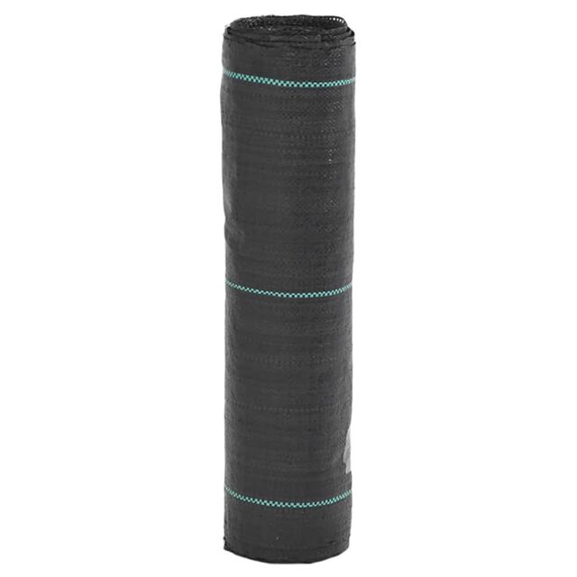 Berkfield Home Weed Membrane Black 0.5x25 m PP - image 1