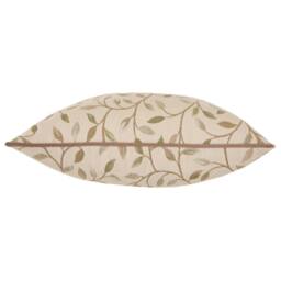 Voyage Maison Cervino Piped Jacquard Cushion in Natural - Size: 43 cm x 43 cm - thumbnail 4