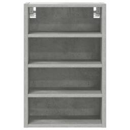 Berkfield Home Hanging Cabinet Concrete Grey 40x29.5x60 cm Engineered Wood - thumbnail 4