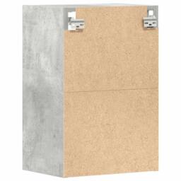 Berkfield Home Hanging Cabinet Concrete Grey 40x29.5x60 cm Engineered Wood - thumbnail 6