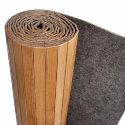Berkfield Home Room Divider Bamboo Natural 250x165 cm in Brown - thumbnail 4