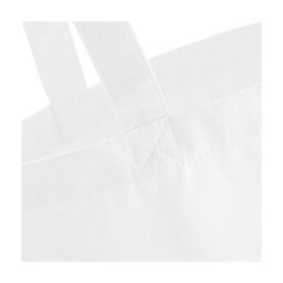 Westford Mill Premium Cotton Tote Bag in White - thumbnail 2