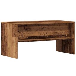 Berkfield Home TV Cabinet Old Wood 80x40x40 cm Engineered Wood in Brown - Size: 80 x 40 x 40 cm - thumbnail 6