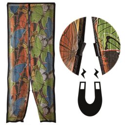 mysmartbuy Butterfly Design Magnetic Fastening Fly Screen Door Curtain - Multicolour Summer Doorway Cover - 101 x 208cm - Size: 101 x 208 cm - thumbnail 3
