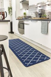 My Mat Stain Resistant Arbor Navy - Size: 67 cm x 200 cm - thumbnail 2